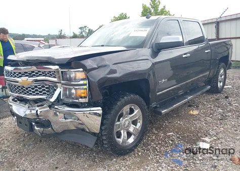 2014 Chevrolet Silverado 1500 1Lz from USA, damaged, VIN 3GCUKSECXEG259981